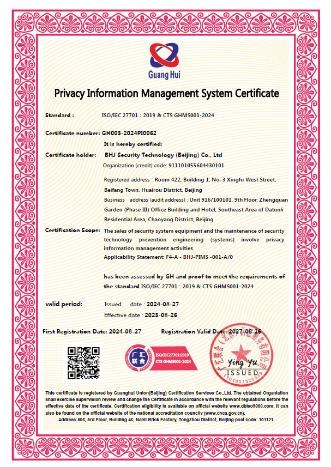 ISO 27701 — Privacy Information Management System